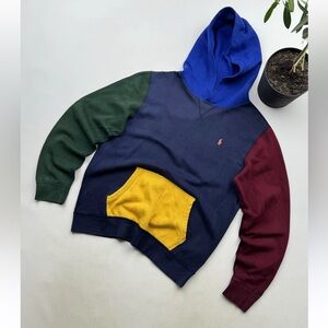Polo Ralph Lauren Polo Youth Kids Hoodie Sweatshirt Size S 8 Multicolor Color